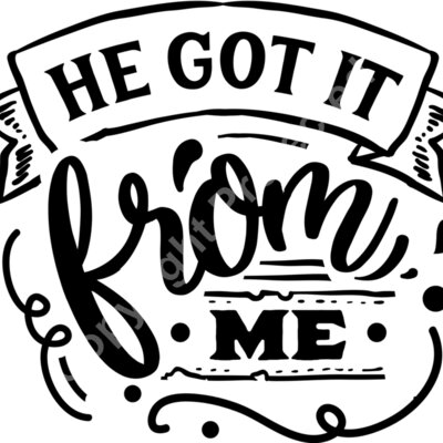 He got it from me Thumbnail