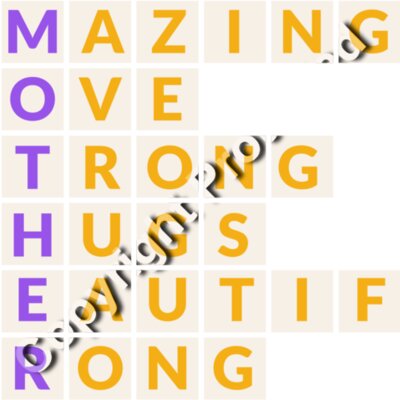 Mother Word art Thumbnail