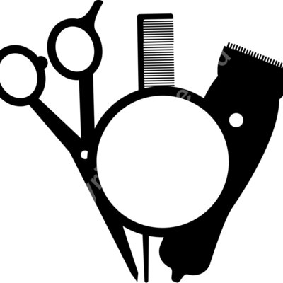 barber circle monogram Thumbnail