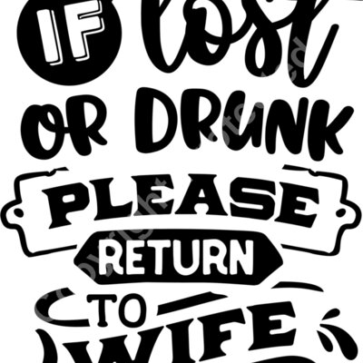 If lost or drunk wife Thumbnail