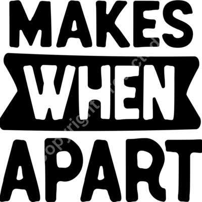 Makes when apart Thumbnail