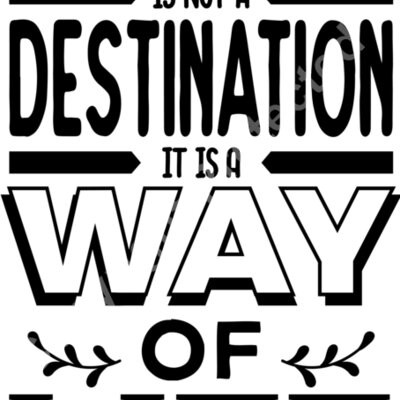 Happiness is not a destination it is Thumbnail