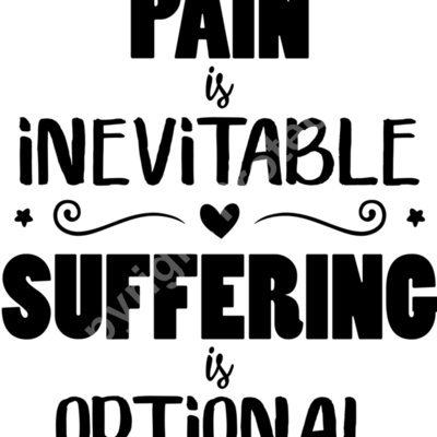 pain is inevitable suffering is optional 01 Thumbnail