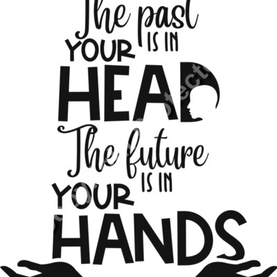 The past is in your head the future is in your hands Thumbnail