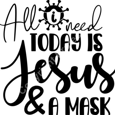 all i need is jesus and a mask Thumbnail