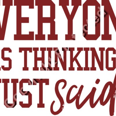 Everyone was thinking it Thumbnail