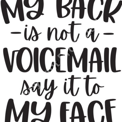 MyBackIsNotAVoicemail Thumbnail