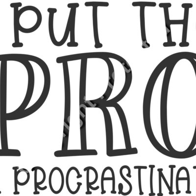 Pro in Procrastinate Thumbnail