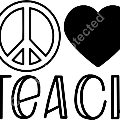Peace Love Teach Thumbnail