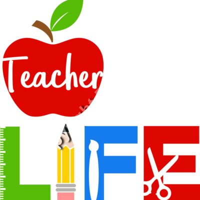 Teacher Life School Supplies Thumbnail