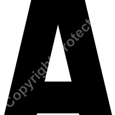 Baseball Alphabet A center Thumbnail