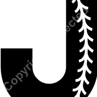 Baseball Alphabet J left Thumbnail