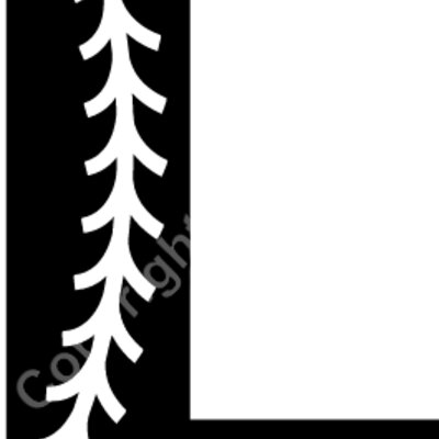 Baseball Alphabet L left Thumbnail