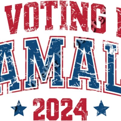 I m Voting for Kamala 2024 Election Support Graphic Thumbnail
