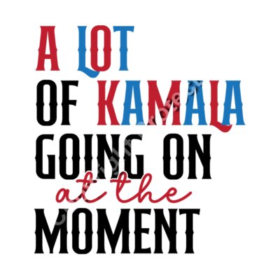 Kamala Harris 2024 campaign slogan with bold colorful lettering  patriotic red and blue colors   Thumbnail