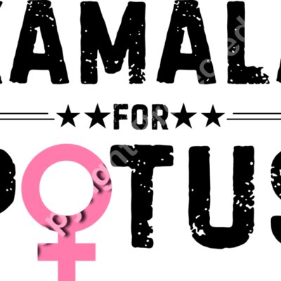 kamala harris 2024 feminist symbol pink design Thumbnail