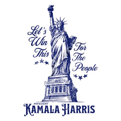 kamala harris 2024 liberty statue win this for the people Thumbnail