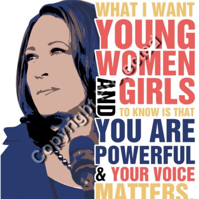 Kamala Harris 2024 young women girls empowerment message Thumbnail