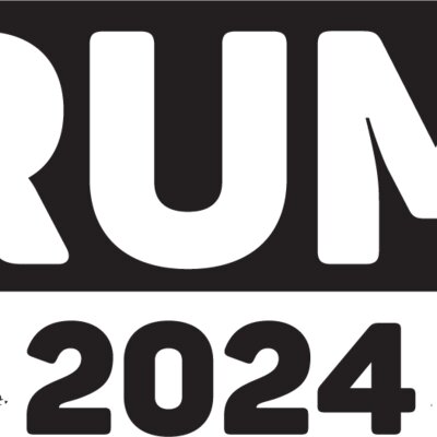 trump 2024 election campaign black white iconography Thumbnail