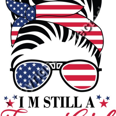 trump girl american flag sunglasses no apologies 2024 Thumbnail