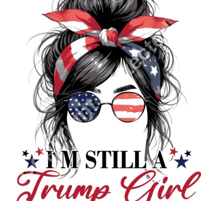 trump girl american patriot hair sunglasses 2024 election merchandise Thumbnail